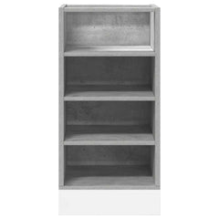 vidaXL Bottom Cabinet Riga Concrete Grey 40x44.5x81.5 cm Engineered Wood 4