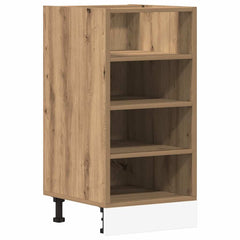 vidaXL Bottom Cabinet Riga Artisan Oak 40x44.5x81.5 cm Engineered Wood 2