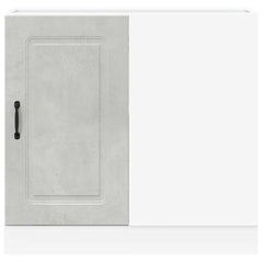 vidaXL Kitchen Base Cabinet Kalmar Concrete Grey Engineered Wood 4
