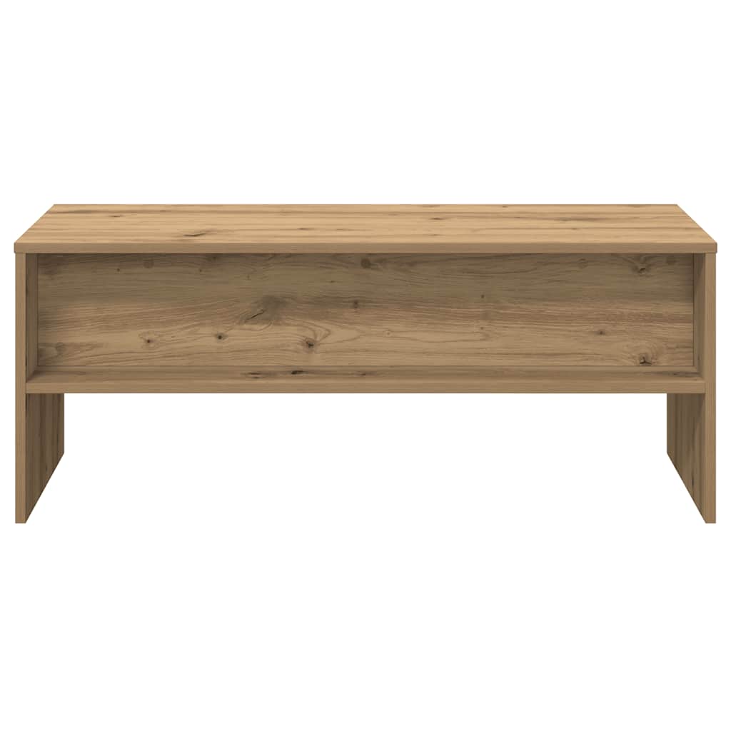 vidaXL TV Cabinet Artisan Oak 100x40x40 cm Engineered Wood 4