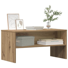 vidaXL TV Cabinet Artisan Oak 80x40x40 cm Engineered Wood 3