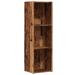 vidaXL Book Cabinet Old Wood 36x30x114 cm Engineered Wood 2