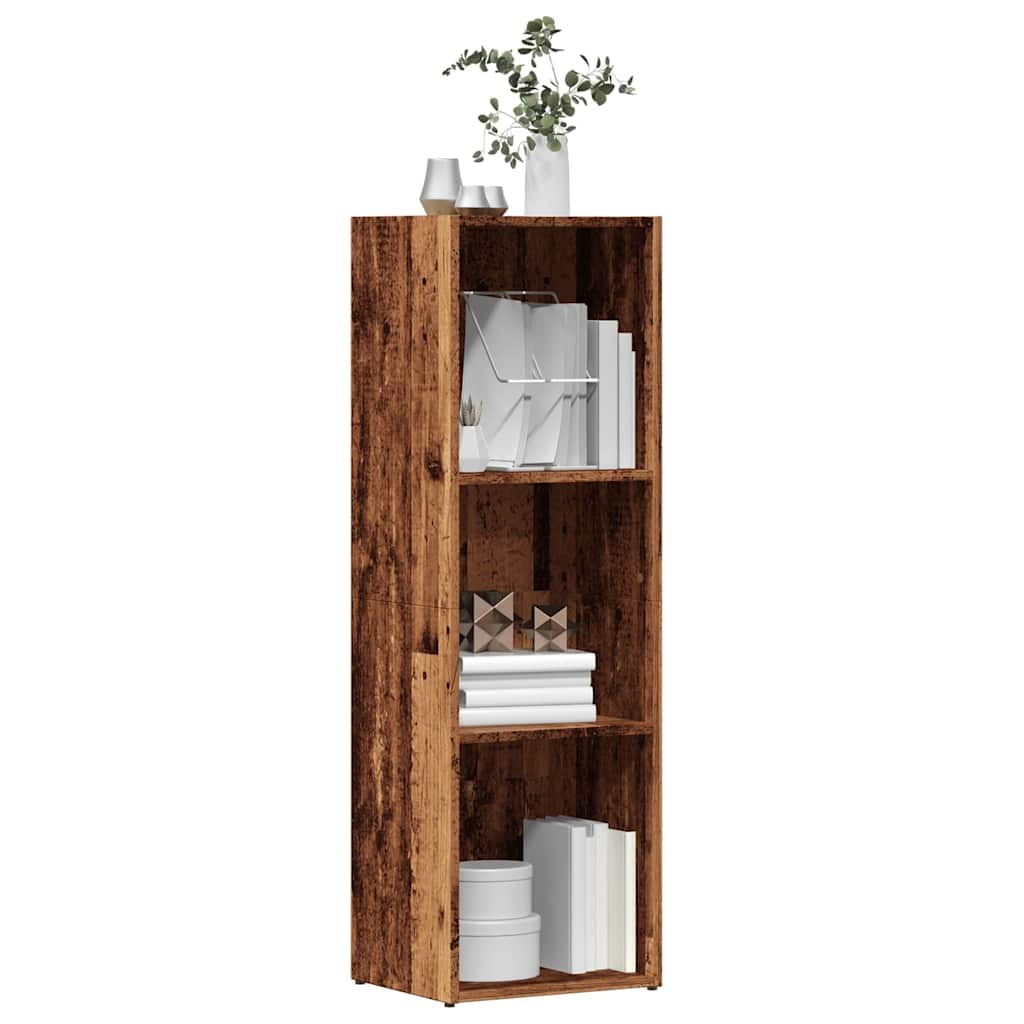 vidaXL Book Cabinet Old Wood 36x30x114 cm Engineered Wood 1