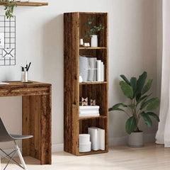 Book Cabinet/TV Cabinet 36x30x143 cm Engineered Wood Old wood