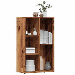 Book Cabinet/Sideboard Engineered Wood in Old Wood