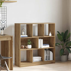 vidaXL Book Cabinet 97.5x29.5x100 cm Engineered Wood