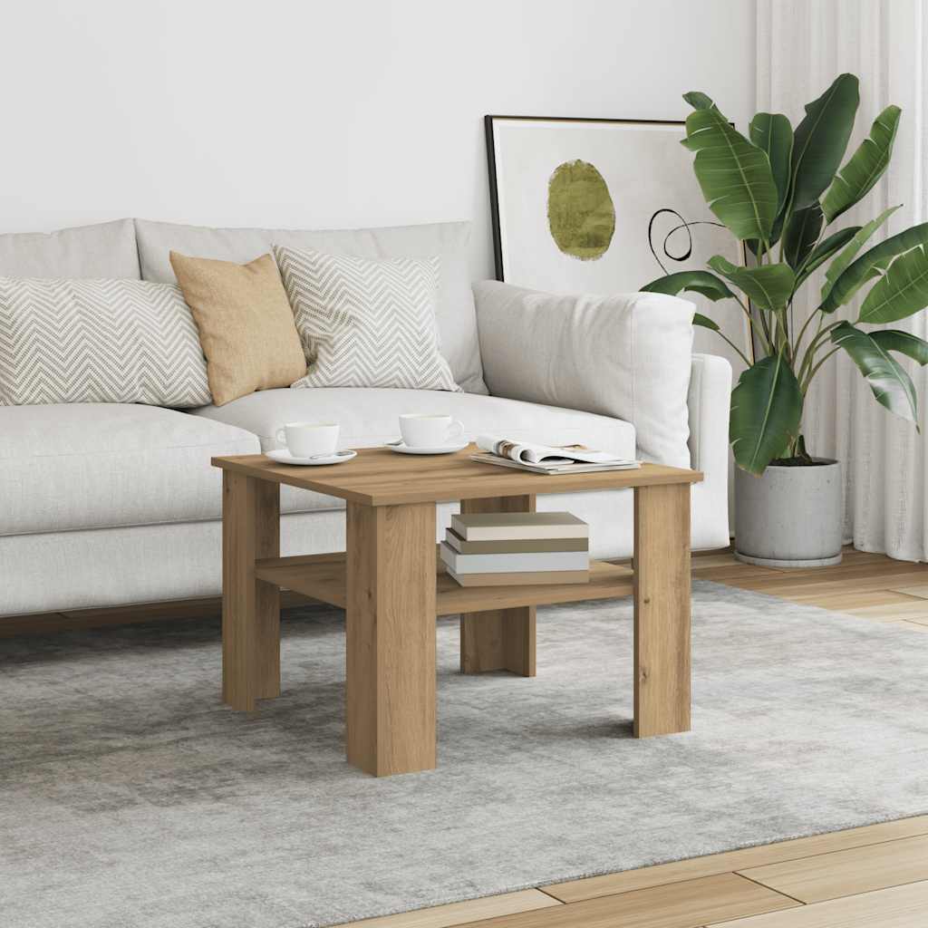 vidaXL Coffee Table 60x60x42 cm Engineered Wood