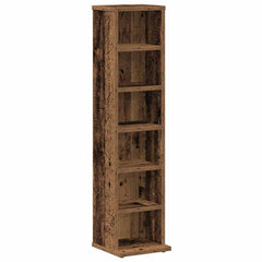 vidaXL CD Cabinet Old Wood 21x20x88 cm Engineered Wood 2
