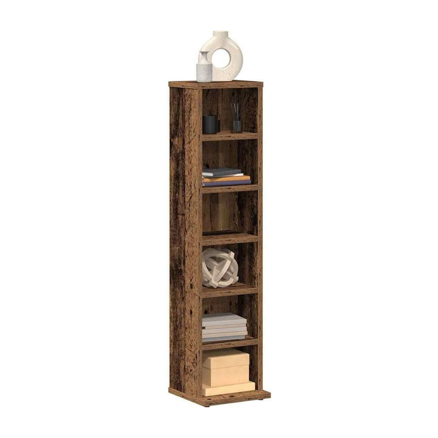 CD Cabinet Old Wood Engineered Wood