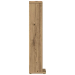 vidaXL CD Cabinet Artisan Oak 21x20x88 cm Engineered Wood 5