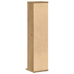 vidaXL CD Cabinet Artisan Oak 21x20x88 cm Engineered Wood 6