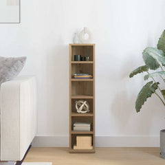 vidaXL CD Cabinet Artisan Oak 21x20x88 cm Engineered Wood 1
