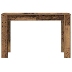 vidaXL Dining Table Old Wood 120x60x76 cm Engineered Wood 5
