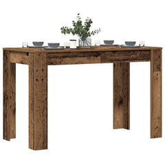 vidaXL Dining Table Old Wood 120x60x76 cm Engineered Wood 1