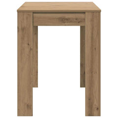 vidaXL Dining Table Artisan Oak 120x60x76 cm Engineered Wood 6