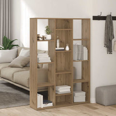 Room Divider/Book Cabinet 100x24x140 cm Artisan oak