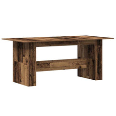 vidaXL Dining Table | Old Wood | Engineered Wood | Large | Dining Table 2