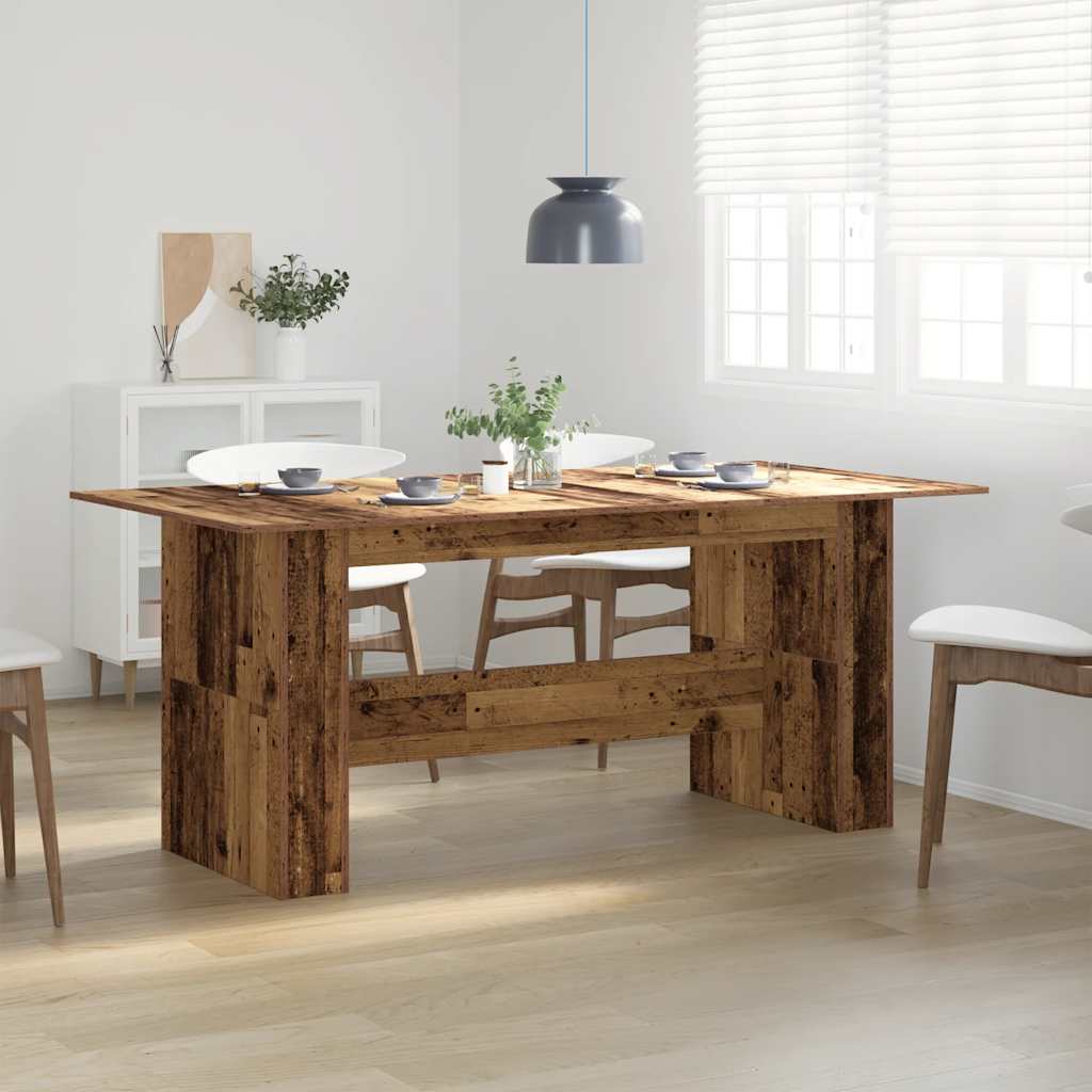 vidaXL Dining Table | Old Wood | Engineered Wood | Large | Dining Table 3