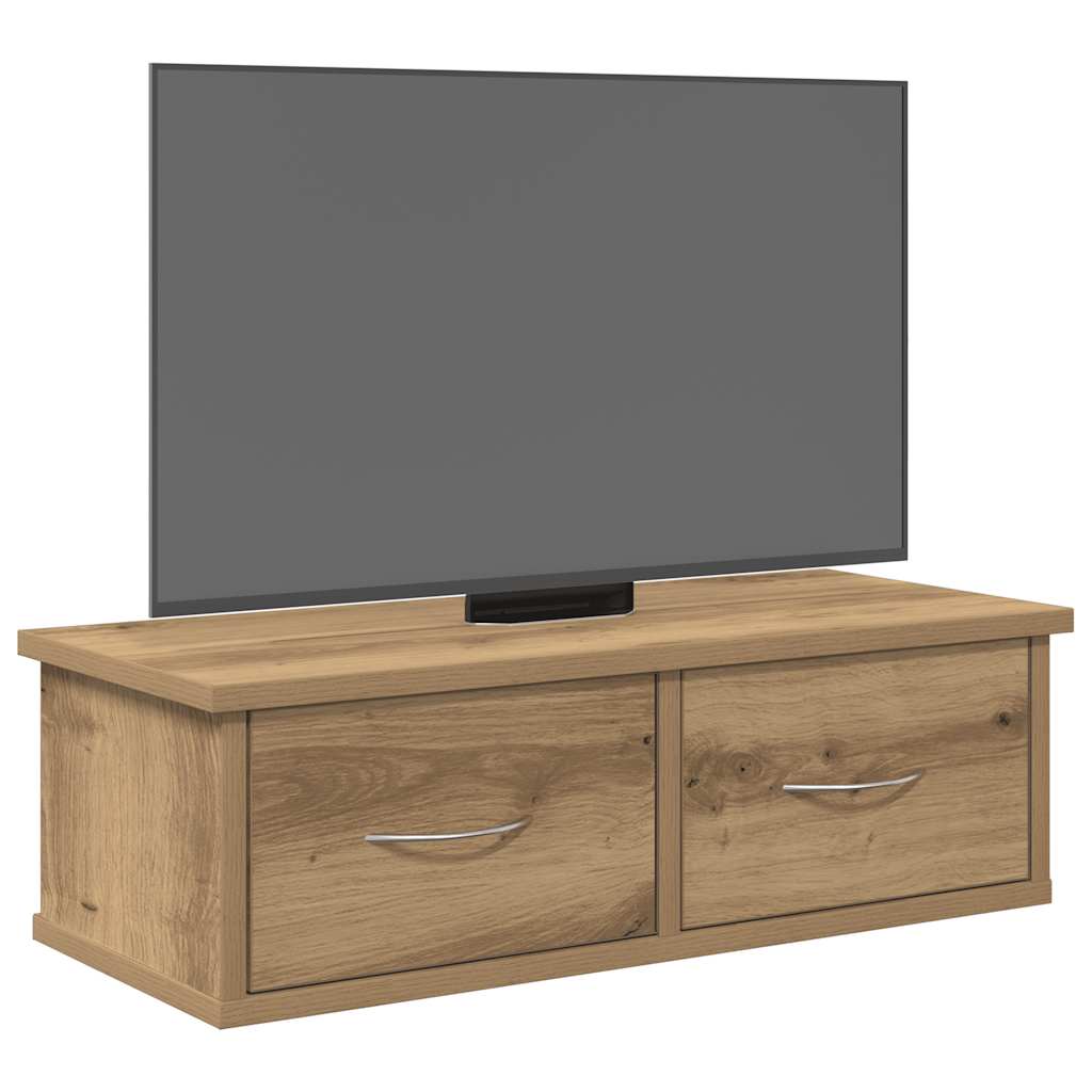 vidaXL Wall Cabinet Artisan Oak 60x26x18,5 cm Engineered Wood 3