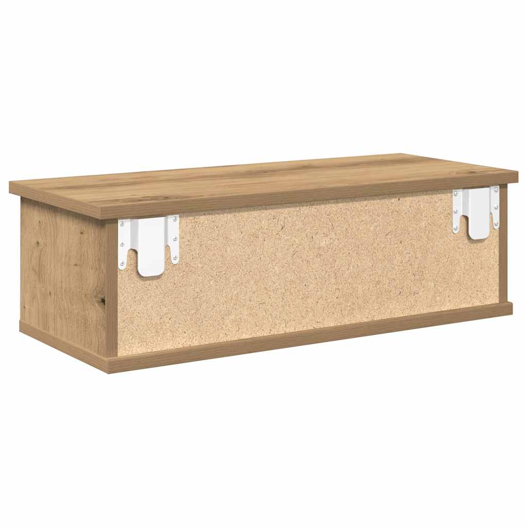 vidaXL Wall Cabinet Artisan Oak 60x26x18,5 cm Engineered Wood 5