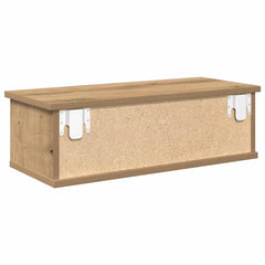 vidaXL Wall Cabinet Artisan Oak 60x26x18,5 cm Engineered Wood 5