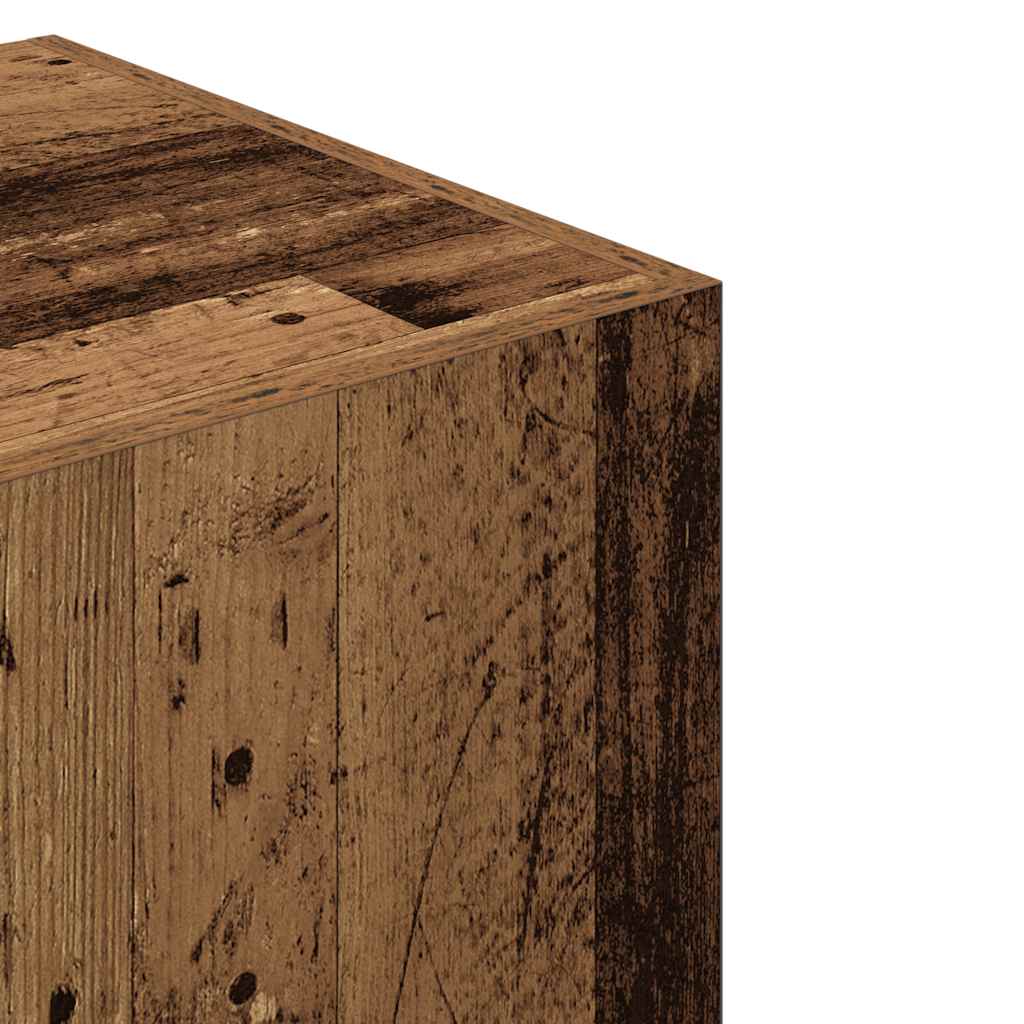 Wardrobe 90x52x200 cm Engineered Wood Old wood