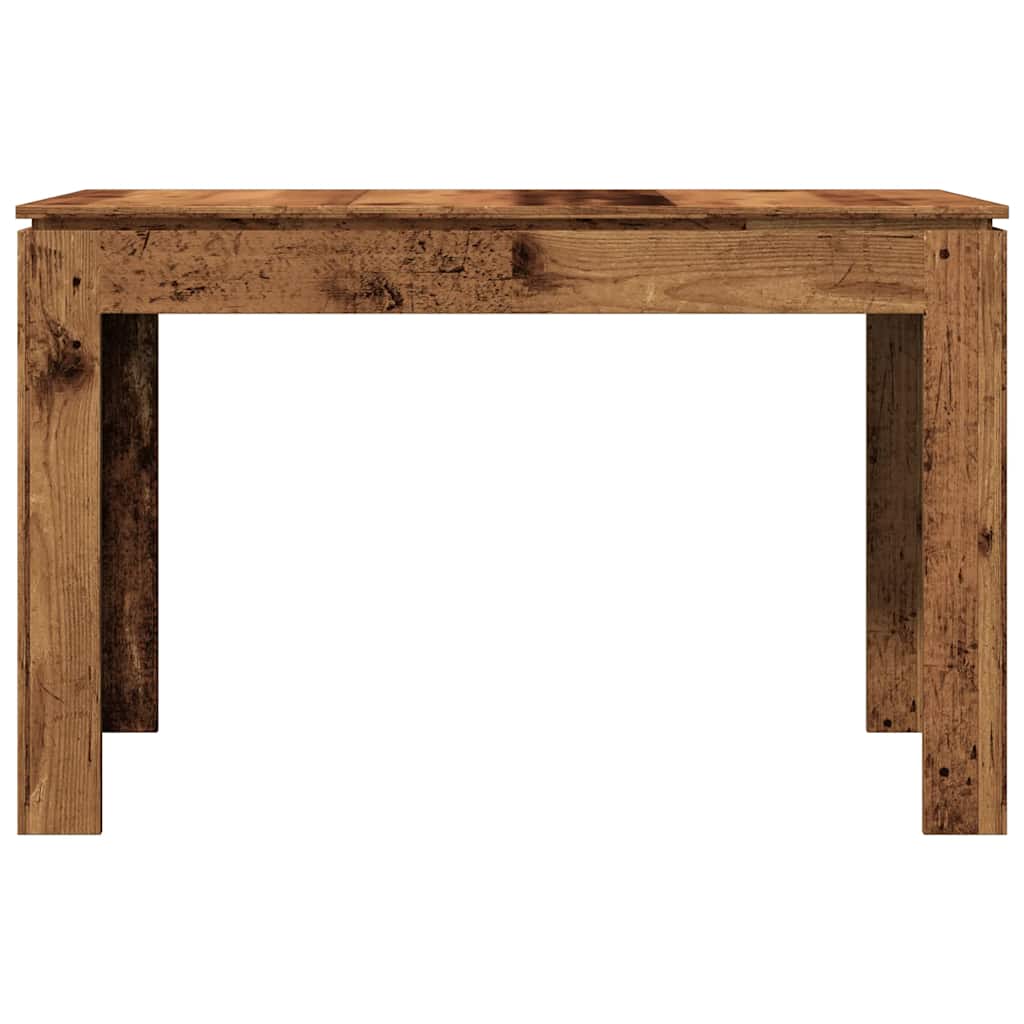 vidaXL Dining Table Old Wood 120x60x76 cm Engineered Wood 4
