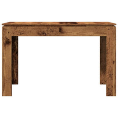 vidaXL Dining Table Old Wood 120x60x76 cm Engineered Wood 4
