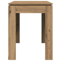 vidaXL Dining Table Artisan Oak 120x60x76 cm Engineered Wood 5