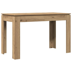 vidaXL Dining Table Artisan Oak 120x60x76 cm Engineered Wood 6