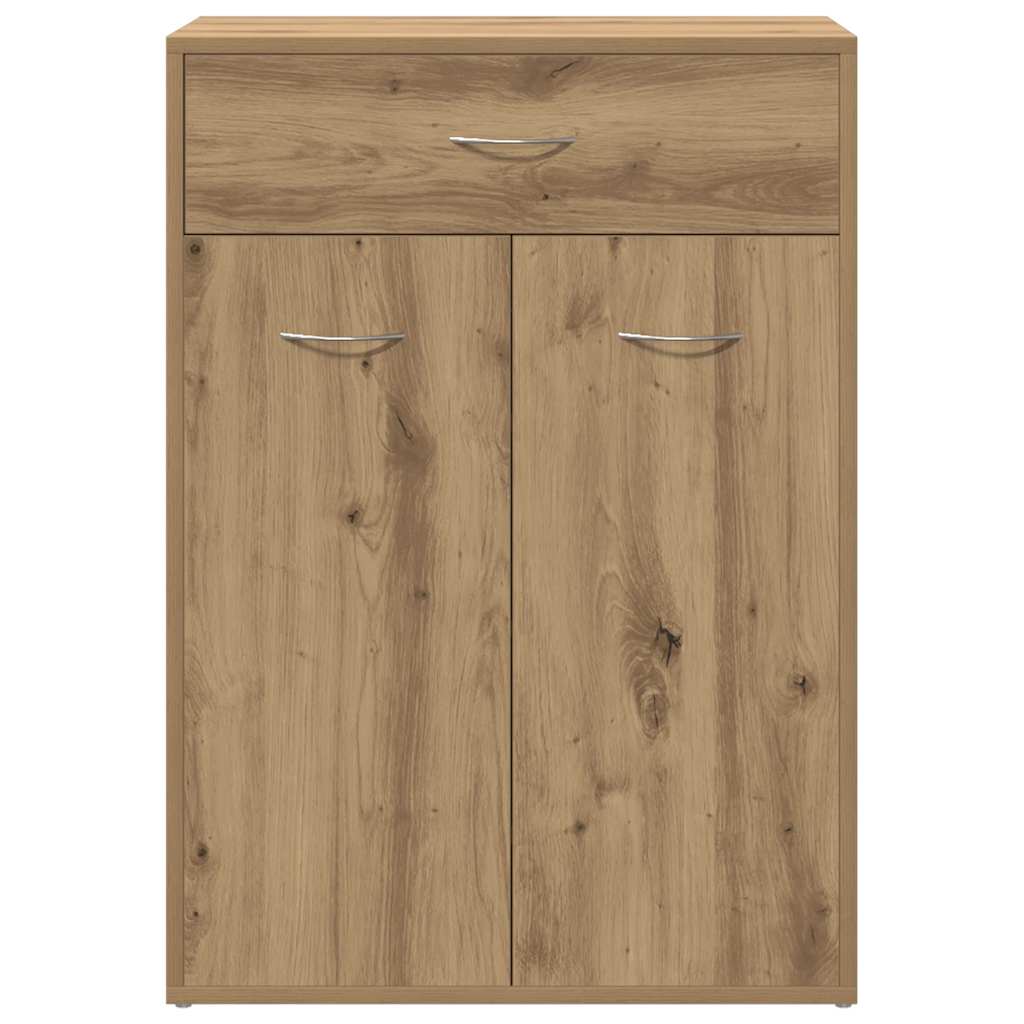 vidaXL Shoe Cabinet Artisan Oak 60x35x84 cm Engineered Wood 5