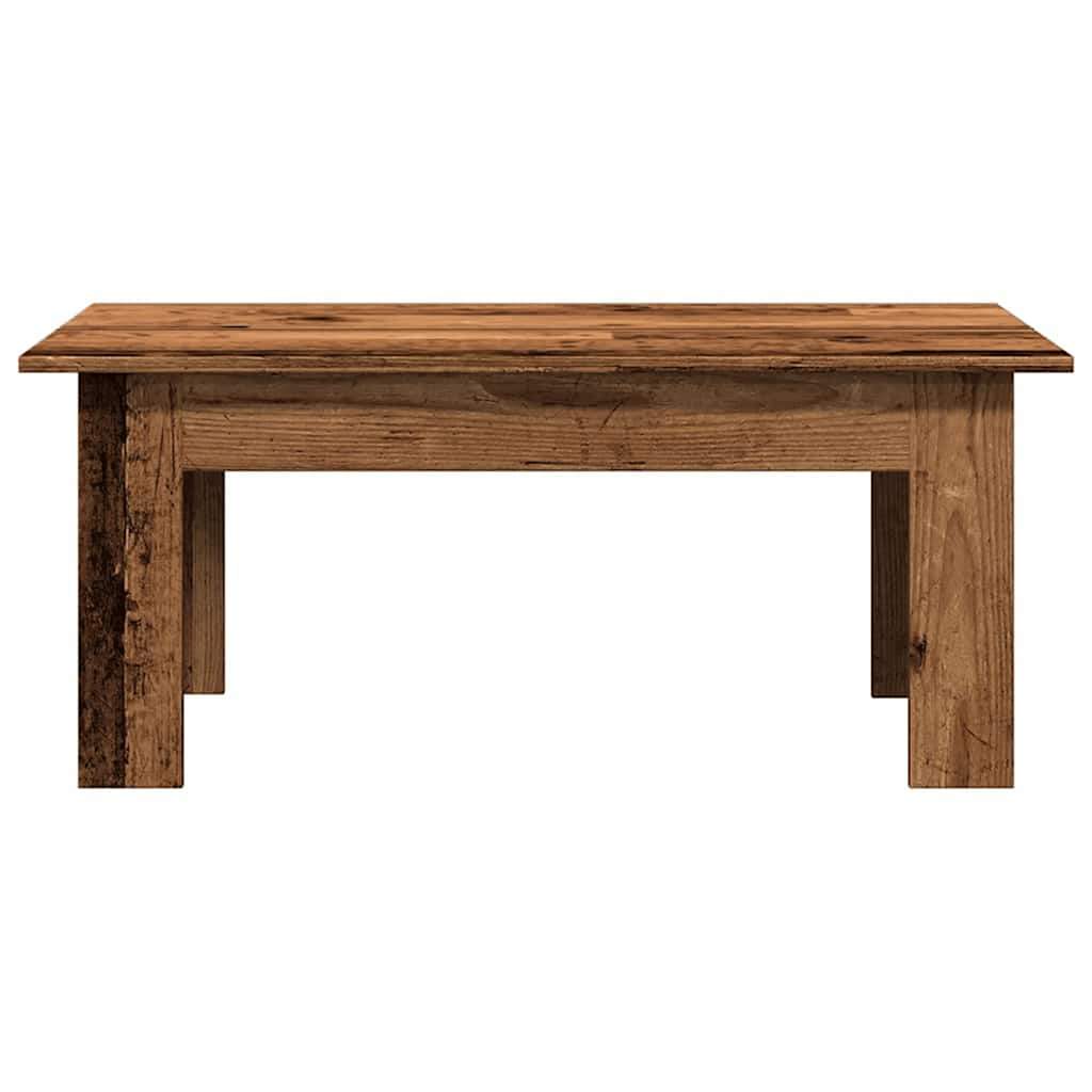 vidaXL Coffee Table Old Wood 100x60x42 cm Engineered Wood 4