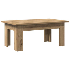 vidaXL Coffee Table Artisan Oak 100x60x42 cm Engineered Wood 2