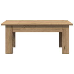 vidaXL Coffee Table Artisan Oak 100x60x42 cm Engineered Wood 4