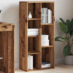 vidaXL Book Cabinet Old Wood 50x25x104 cm 4