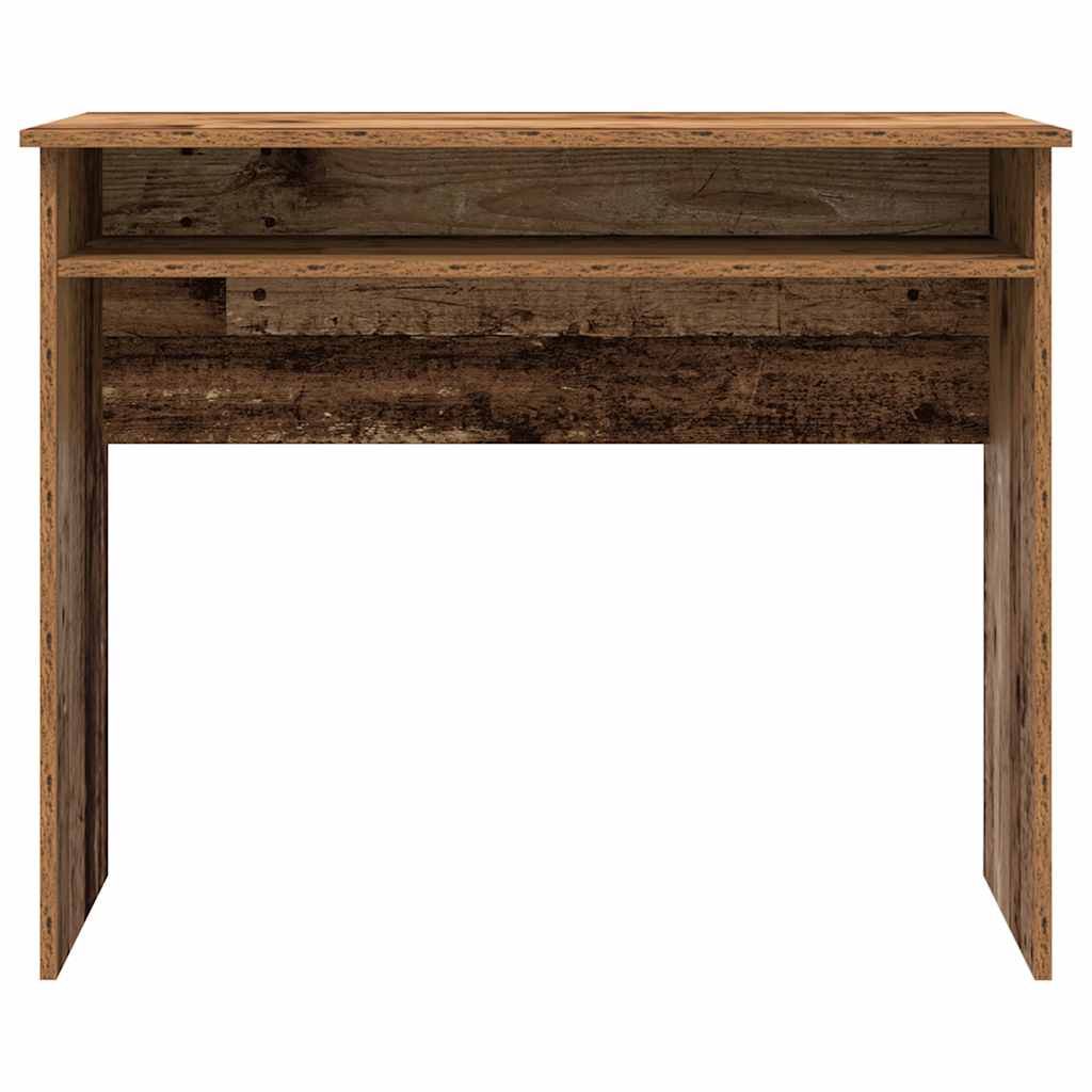 vidaXL Desk Old Wood 90x50x74 cm Engineered Wood 4