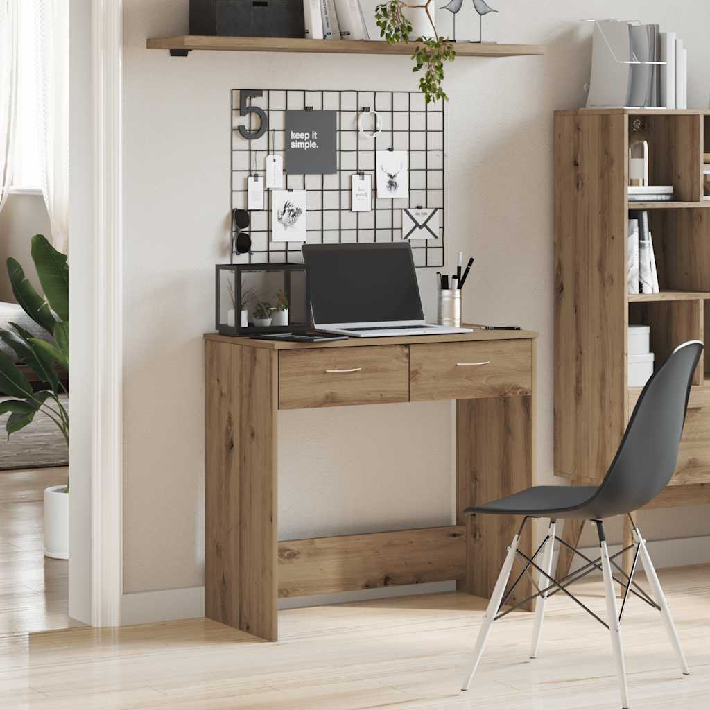 vidaXL Desk 80x40x75 cm Engineered Wood