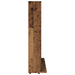 vidaXL CD Cabinet Old Wood 100x23x89,5 cm Engineered Wood 6