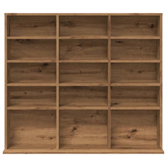 vidaXL CD Cabinet Artisan Oak 100x23x89,5 cm Engineered Wood 4