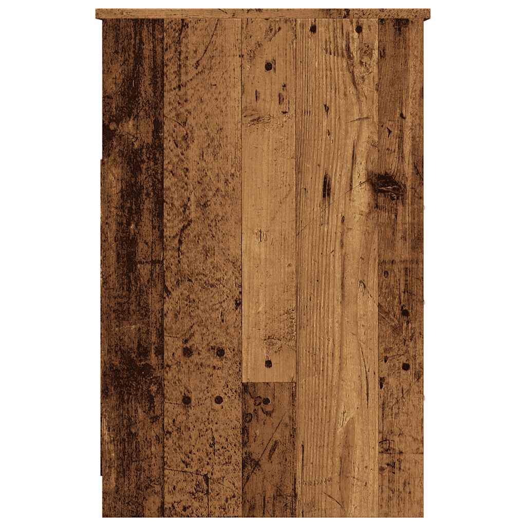 vidaXL Drawer Cabinet Old Wood 40x50x76 cm Engineered Wood 6