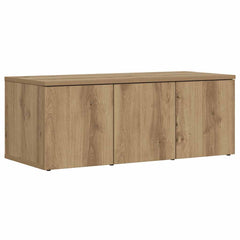 vidaXL TV Cabinet Artisan Oak 80x34x30 cm Engineered Wood 2