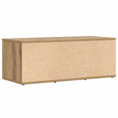 vidaXL TV Cabinet Artisan Oak 80x34x30 cm Engineered Wood 6