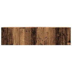 vidaXL Wall Mounted TV Cabinet Old Wood 120x30x30 cm Engineered Wood 4