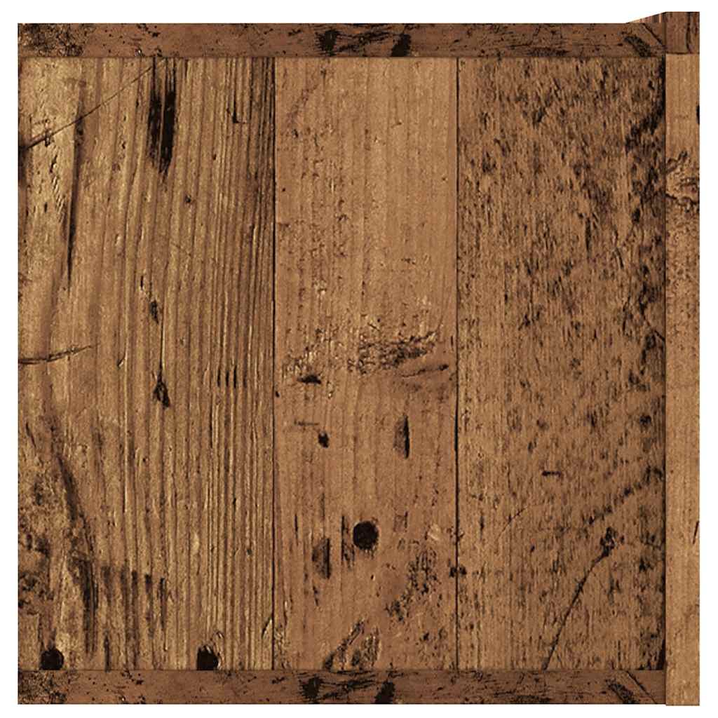 vidaXL Wall Mounted TV Cabinet Old Wood 120x30x30 cm Engineered Wood 5