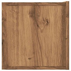 vidaXL Wall Mounted TV Cabinet Artisan Oak 120x30x30 cm Engineered Wood 5