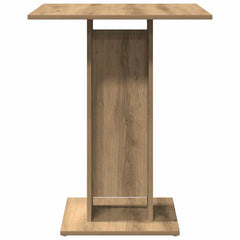 vidaXL Bistro Table Artisan Oak 60x60x75 cm Engineered Wood 4
