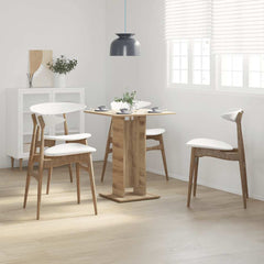 vidaXL Bistro Table Artisan Oak 60x60x75 cm Engineered Wood 1