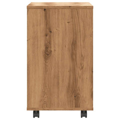 vidaXL Side Table Artisan Oak 70x35x60.5 cm Engineered Wood 5