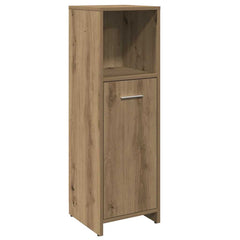 vidaXL Bathroom Cabinet Artisan Oak 30x30x95 cm Engineered Wood 2