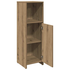 vidaXL Bathroom Cabinet Artisan Oak 30x30x95 cm Engineered Wood 4